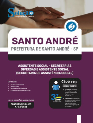 Apostila Prefeitura de Santo André - SP - Assistente Social - Secretarias Diversas e Assistente Social (Secretaria de Assistência Social) - Imagem 3