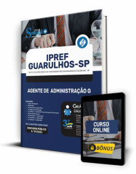 Capa Apostila IPREF Guarulhos - SP - Agente de Administração G