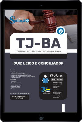 Apostila TJ-BA em PDF - Juiz Leigo e Conciliador - Imagem 1