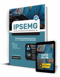 Capa Apostila IPSEMG - Técnico de Seguridade Social (I-A) - Técnico em Enfermagem