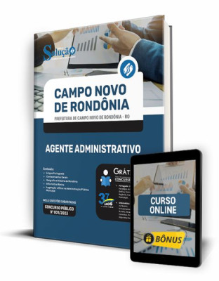 Apostila Prefeitura de Campo Novo de Rondônia - RO - Agente Administrativo - Imagem 1