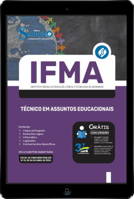 Apostila IFMA em PDF - Técnico em Assuntos Educacionais - Imagem 1