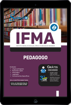 Apostila IFMA em PDF - Pedagogo - Imagem 1