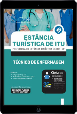 Apostila Prefeitura da Estância Turística de Itu - SP em PDF - Técnico de Enfermagem - Imagem 1