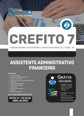 Apostila CREFITO 7 Bahia - Assistente Administrativo - Financeiro - Imagem 3