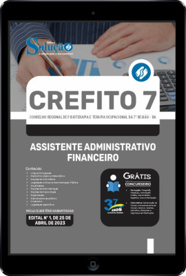 Apostila CREFITO 7 Bahia em PDF - Assistente Administrativo - Financeiro - Imagem 1