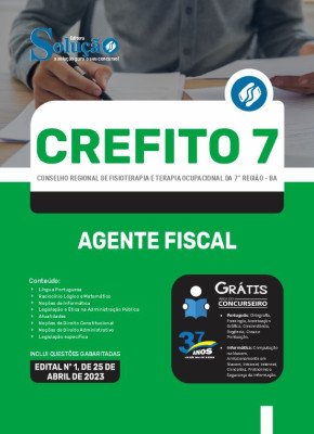 Apostila CREFITO 7 Bahia - Agente Fiscal - Imagem 3