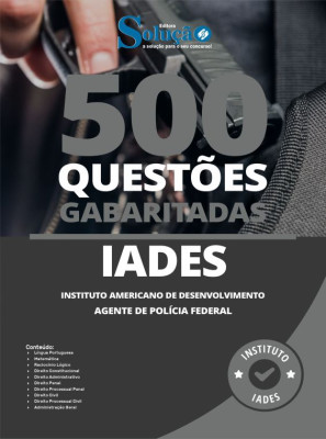 Caderno de Questões IADES - 500 Questões Gabaritadas - Imagem 2