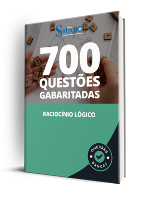 Caderno de Questões Raciocínio Lógico - 700 Questões Gabaritadas - Imagem 1