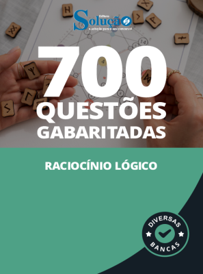 Caderno de Questões Raciocínio Lógico - 700 Questões Gabaritadas - Imagem 2