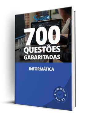 Caderno de Questões Informática - 700 Questões Gabaritadas - Imagem 1