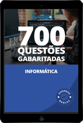 Caderno de Questões Informática em PDF - 700 Questões Gabaritadas - Imagem 1