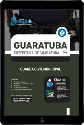 Apostila Prefeitura de Guaratuba - PR em PDF - Guarda Civil Municipal - Imagem 1