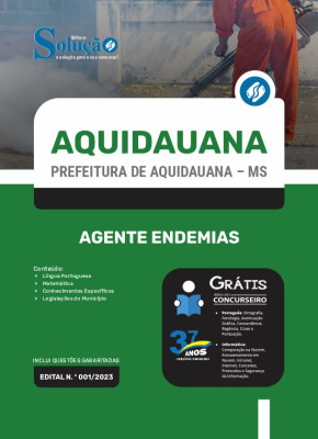 Apostila Prefeitura de Aquidauana - MS - Agente de Endemias - Imagem 3