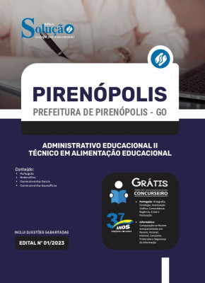 Apostila Prefeitura de Pirenópolis - GO - Administrativo Educacional II - Técnico em Alimentação Educacional - Imagem 3