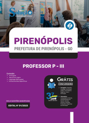 Apostila Prefeitura de Pirenópolis - GO - Professor P-III - Imagem 3