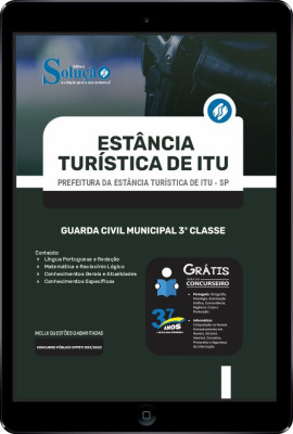 Apostila Prefeitura de Itu - SP em PDF - Guarda Civil Municipal 3ª Classe - Imagem 1