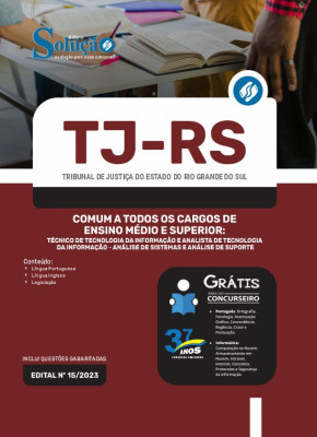 Apostila TJ-RS - Comum a Todos os Cargos de Ensino Médio e Superior - Imagem 3