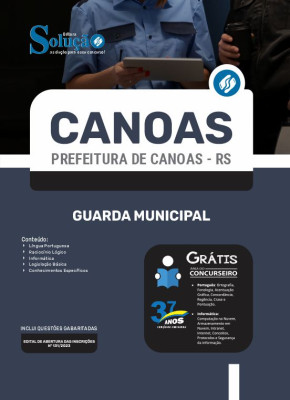 Apostila Prefeitura de Canoas - RS - Guarda Municipal - Imagem 3