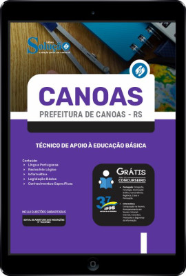 Apostila Prefeitura de Canoas - RS em PDF - Técnico de Apoio à Educação Básica - Imagem 1