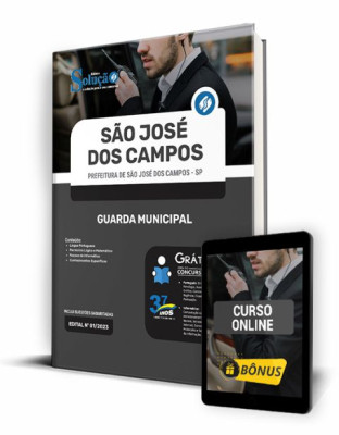 Apostila Prefeitura de São José dos Campos - SP - Guarda Municipal - Imagem 1