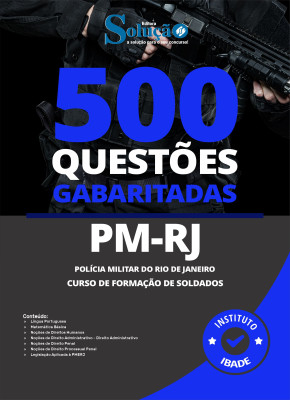 Caderno de Questões PM-RJ - Curso de Formação de Soldados - 500 Questões Gabaritadas - Imagem 2