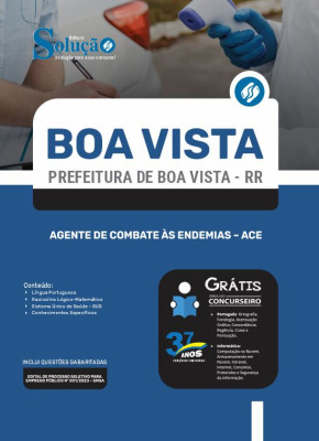 Apostila Prefeitura de Boa Vista - RR - Agente de Combate às Endemias - ACE - Imagem 3