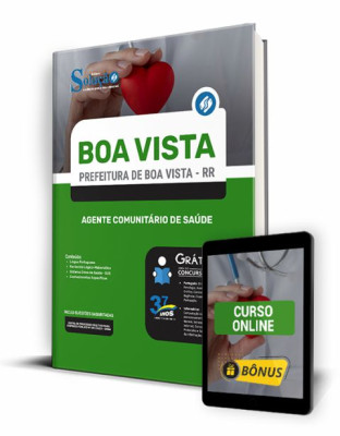 Apostila Prefeitura de Boa Vista - RR - Agente Comunitário de Saúde - ACS - Imagem 1