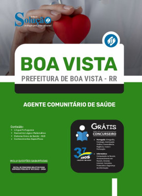 Apostila Prefeitura de Boa Vista - RR - Agente Comunitário de Saúde - ACS - Imagem 3