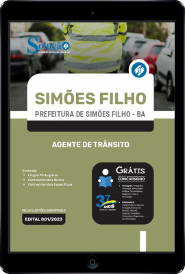 Apostila Prefeitura de Simões Filho - BA em PDF - Agente de Trânsito - Imagem 1