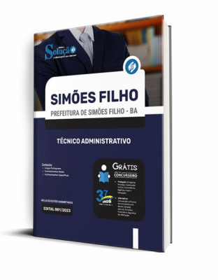 Apostila Prefeitura de Simões Filho - BA - Técnico Administrativo - Imagem 2