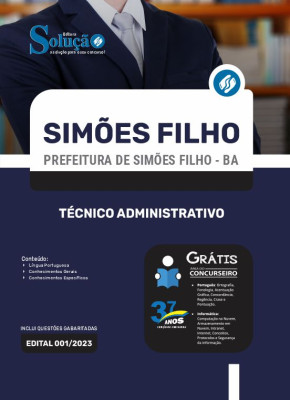 Apostila Prefeitura de Simões Filho - BA - Técnico Administrativo - Imagem 3