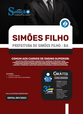 Apostila Prefeitura de Simões Filho - BA - Comum aos Cargos de Ensino Superior - Imagem 3