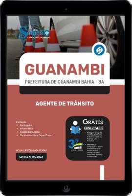 Apostila Prefeitura de Guanambi - BA em PDF - Agente de Trânsito - Imagem 1