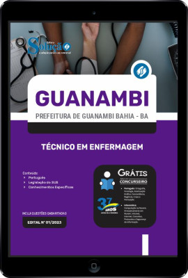 Apostila Prefeitura de Guanambi - BA em PDF - Técnico em Enfermagem - Imagem 1