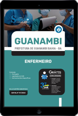 Apostila Prefeitura de Guanambi - BA em PDF - Enfermeiro - Imagem 1