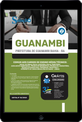 Apostila Prefeitura de Guanambi - BA em PDF - Comum aos Cargos de Ensino Médio/Técnico - Imagem 1