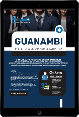 Apostila Prefeitura de Guanambi - BA em PDF - Comum aos Cargos de Ensino Superior - Imagem 1