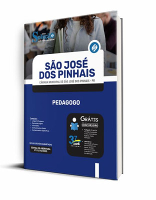 Apostila Câmara de São José dos Pinhais - PR - Pedagogo - Imagem 2