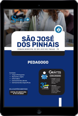 Apostila Câmara de São José dos Pinhais - PR em PDF - Pedagogo - Imagem 1