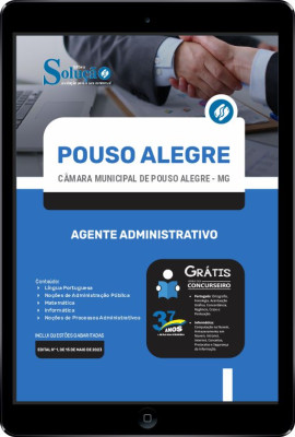 Apostila Câmara de Pouso Alegre - MG em PDF - Agente Administrativo - Imagem 1