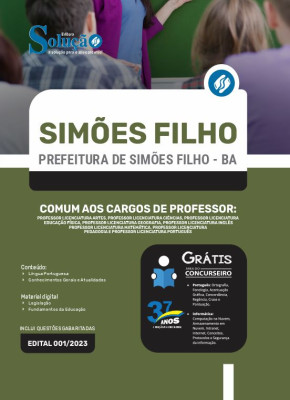 Apostila Prefeitura de Simões Filho - BA - Comum aos Cargos de Professor - Imagem 3