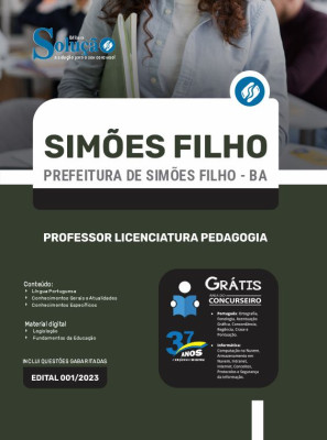 Apostila Prefeitura de Simões Filho - BA - Professor Licenciatura Pedagogia - Imagem 3