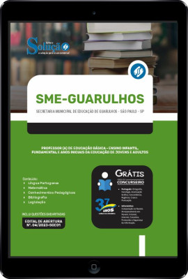 Apostila SME Guarulhos - SP em PDF - Professor (a) de Educação Básica - Imagem 1