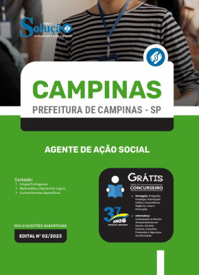 Apostila Prefeitura de Campinas - SP - Agente de Ação Social - Imagem 3