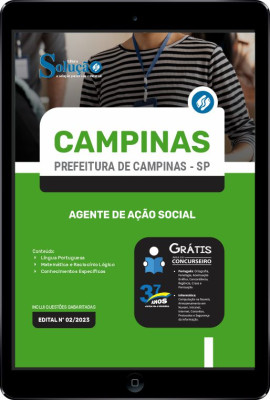 Apostila Prefeitura De Campinas - SP Em PDF - Agente De Ação Social ...