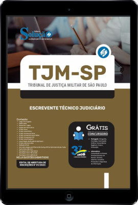 Apostila TJM-SP em PDF - Escrevente Técnico Judiciário - Imagem 1