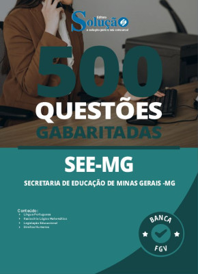 Caderno de Questões SEE-MG - 500 Questões Gabaritadas - Imagem 2