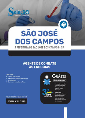 Apostila Prefeitura de São José dos Campos - SP - Agente de Combate às Endemias - Imagem 3