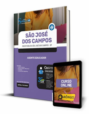 Apostila Prefeitura de São José dos Campos - SP - Agente Educador - Imagem 1